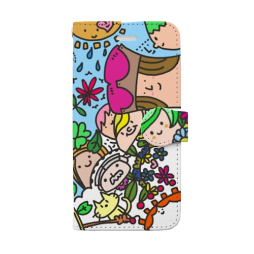 はは Book-Style Smartphone Case
