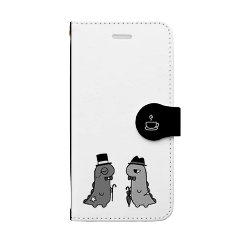 ノアとルイ Book-Style Smartphone Case