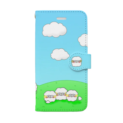 ひちゅじのスマホケース昼 iPhoneSE Book-Style Smartphone Case