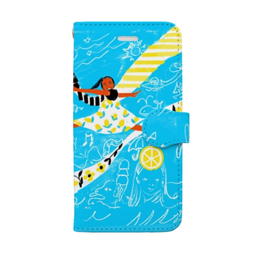 lemongirl Book-Style Smartphone Case