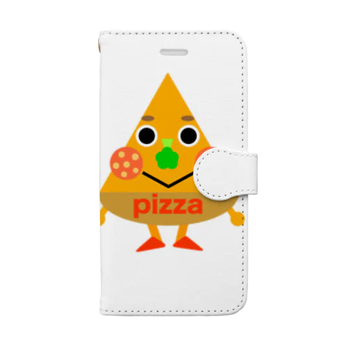 ピザくん Book-Style Smartphone Case