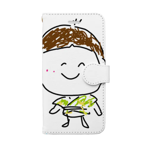 プニ助 Book-Style Smartphone Case