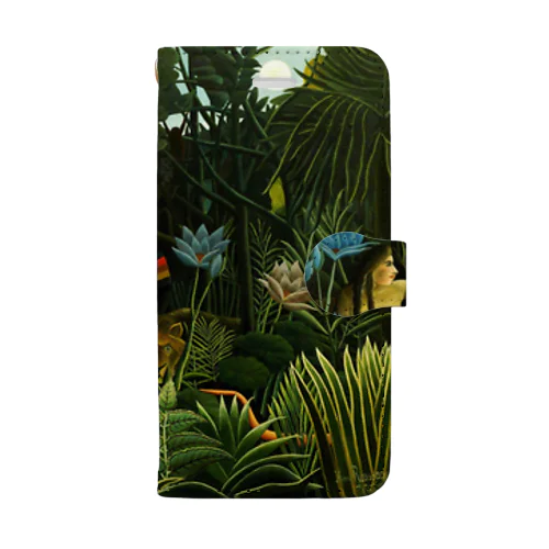 夢 / アンリ・ルソー（The Dream 1910） Book-Style Smartphone Case