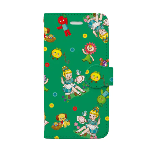 Macocotte パンプルムースGR Book-Style Smartphone Case
