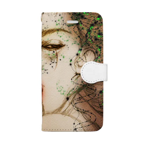 ｗLemon Book-Style Smartphone Case