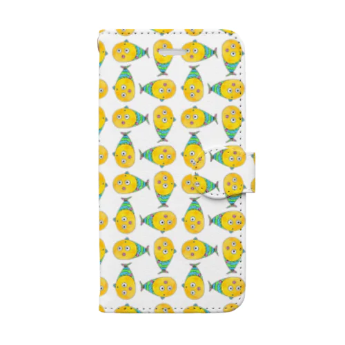 まうごつ ミスミDO 柄 Book-Style Smartphone Case