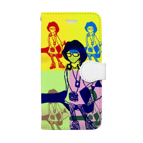 サブカルクソ女 Book-Style Smartphone Case