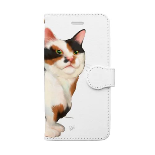 三毛猫ちゃんiPhoneケース Book-Style Smartphone Case