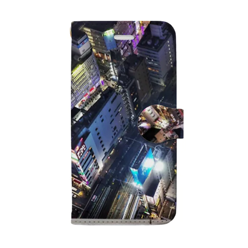 渋谷スクランブル Book-Style Smartphone Case