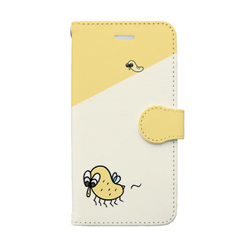 幸運のハエ Book-Style Smartphone Case