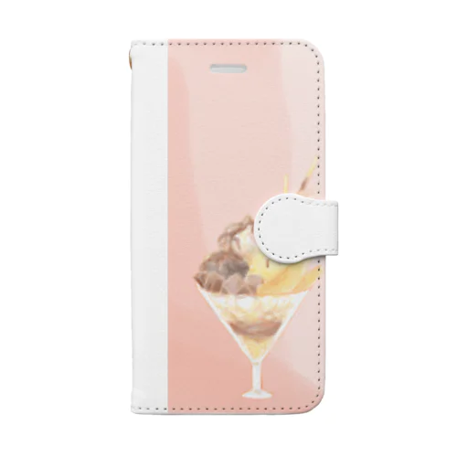 sweets ひなた　文字なし Book-Style Smartphone Case