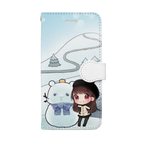2019年冬会長ＤＶＤのスマホケース Book-Style Smartphone Case
