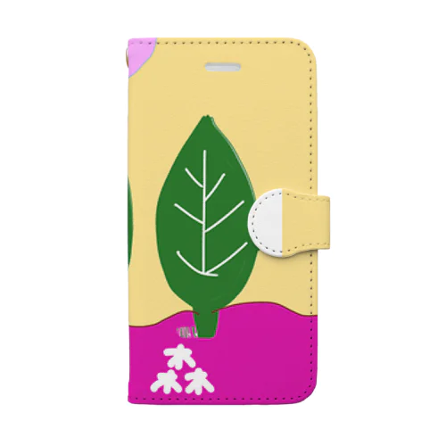 うさぎ🐰の森🌿暖かい春💛を焦がれて Book-Style Smartphone Case