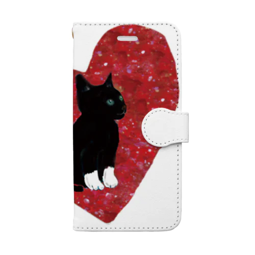 くつしたにゃんこ Book-Style Smartphone Case