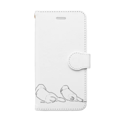 なかよしおしり Book-Style Smartphone Case