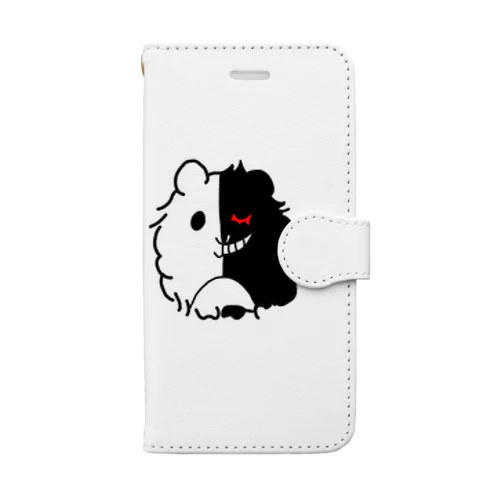 モルモット 天使と悪魔 Book-Style Smartphone Case