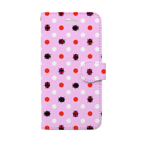 だんだらけpink Book-Style Smartphone Case