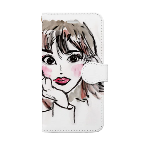 なあちゃん Book-Style Smartphone Case