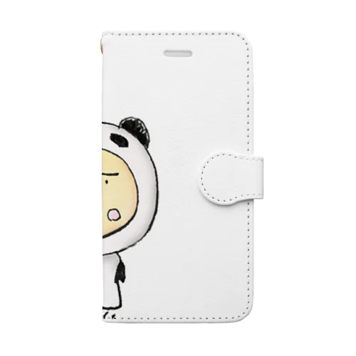 パンダくん Book-Style Smartphone Case