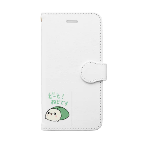 なぞの生物 Book-Style Smartphone Case