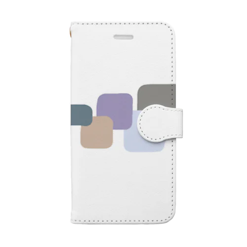 スクエアブロック Book-Style Smartphone Case