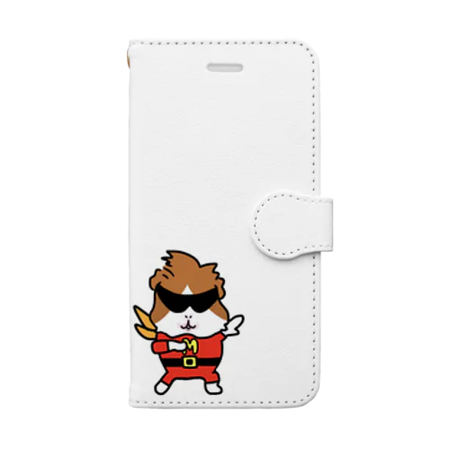 モルモット　ぷいぷい戦隊モルレンジャー　モルレッド Book-Style Smartphone Case