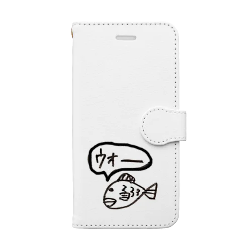 うーおくん Book-Style Smartphone Case