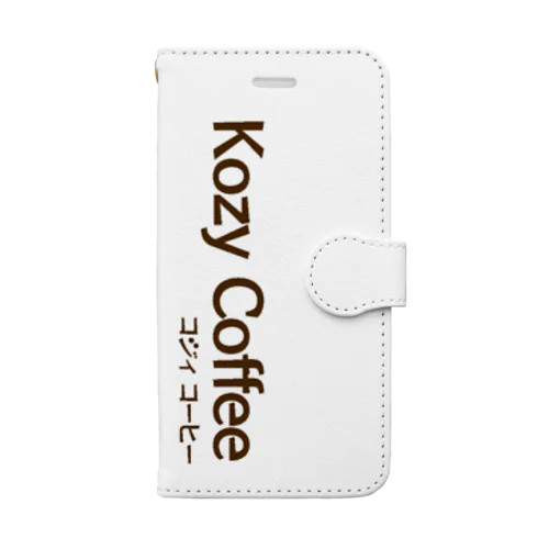 Kozy Coffee オリジナルグッズ 手帳型スマホケース