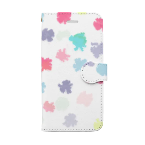水彩こんぺいとう Book-Style Smartphone Case