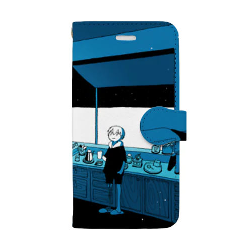 night coffee Book-Style Smartphone Case