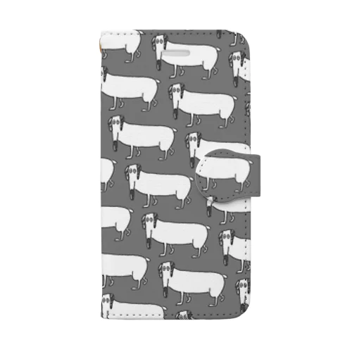 ダックスフント Book-Style Smartphone Case
