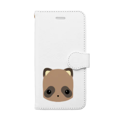 たぬき Book-Style Smartphone Case