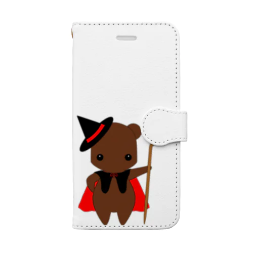 くまの魔法使い Book-Style Smartphone Case