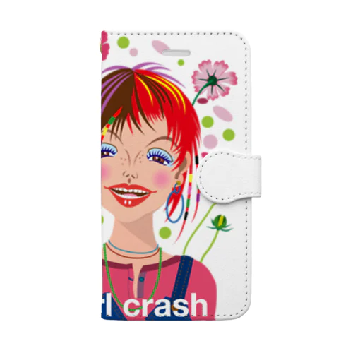 ガールクラッシュ Book-Style Smartphone Case