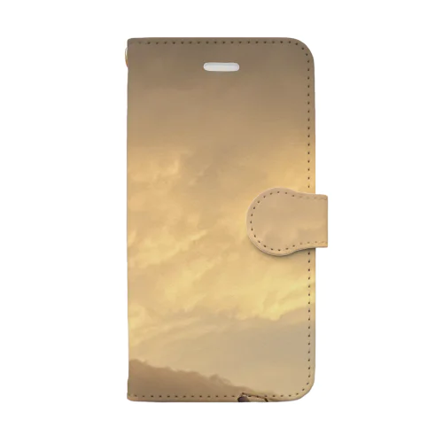 夕焼け Book-Style Smartphone Case