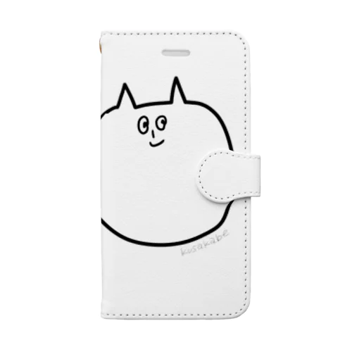 変なネコ Book-Style Smartphone Case
