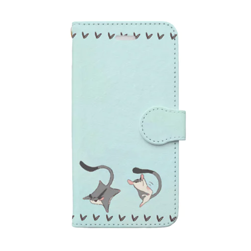 フクモモ愛好会。(X、8 他) Book-Style Smartphone Case