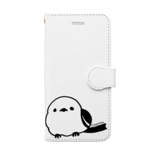 シマエナガ Book-Style Smartphone Case