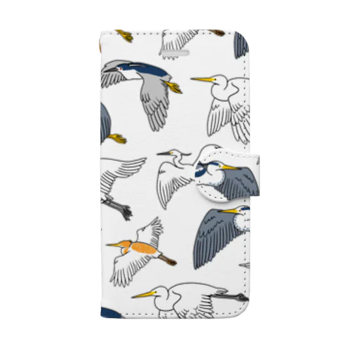 サギまみれ Book-Style Smartphone Case