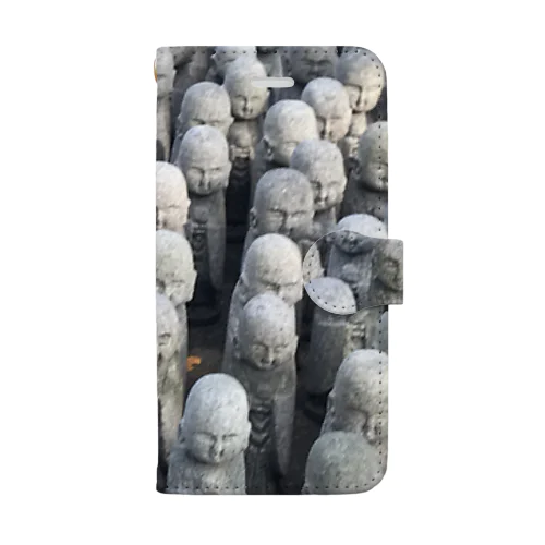 あつまれお地蔵さん Book-Style Smartphone Case