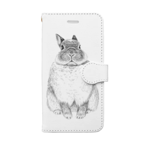 うさぎ様 Book-Style Smartphone Case