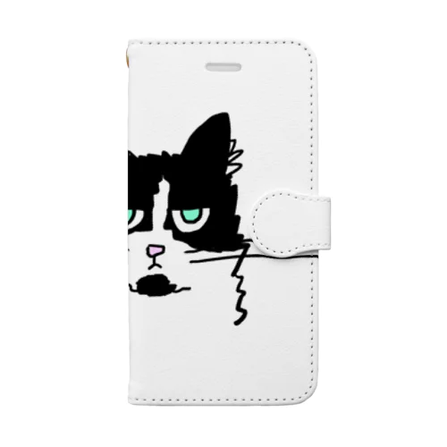 ねこ Book-Style Smartphone Case