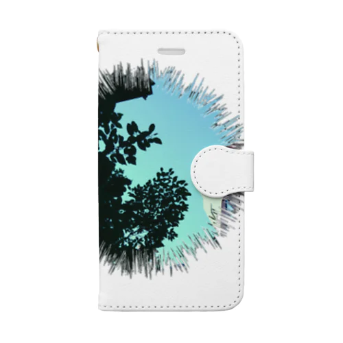 あの日見ていた空 Book-Style Smartphone Case