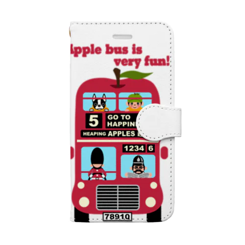 アップルバス Book-Style Smartphone Case