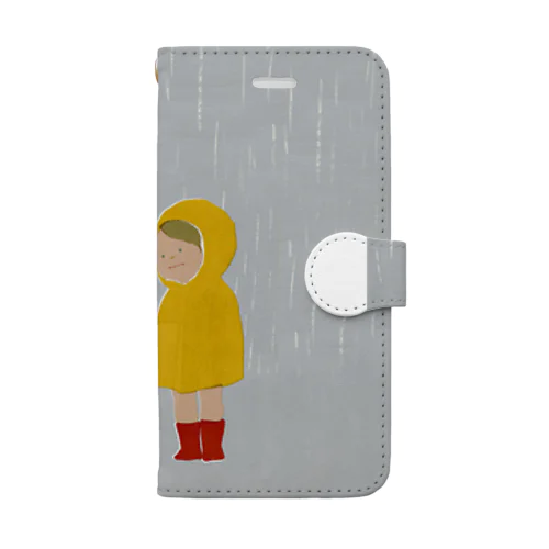 雨宿り Book-Style Smartphone Case
