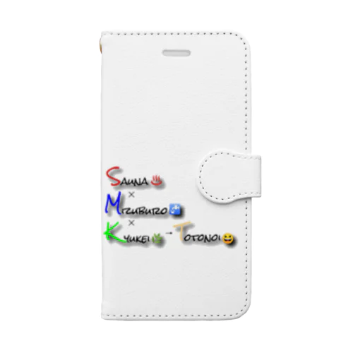 サウナ症候群。のアイテム Book-Style Smartphone Case