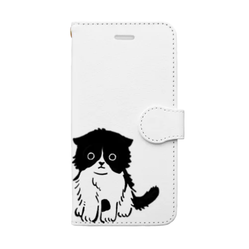 猫のしぐれ Book-Style Smartphone Case