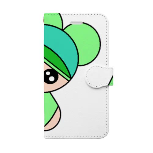 木の妖精もっくん Book-Style Smartphone Case
