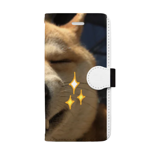ちりスマホケース Book-Style Smartphone Case