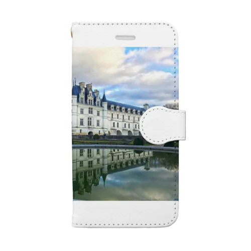Le château de Chenonceau シャノンソー城 Book-Style Smartphone Case
